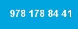 978 178 84 41 978 178 84 41